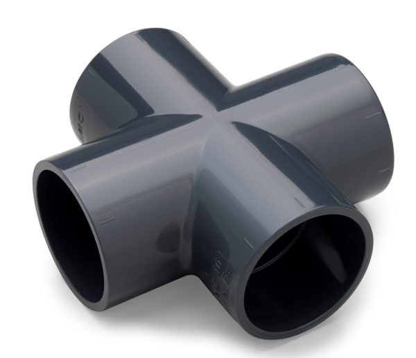 PVC kríž 63mm PN16