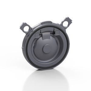 PVC-U spätná klapka 90mm so spružinou Effast