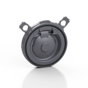 PVC-U spätná klapka 225mm so spružinou Effast